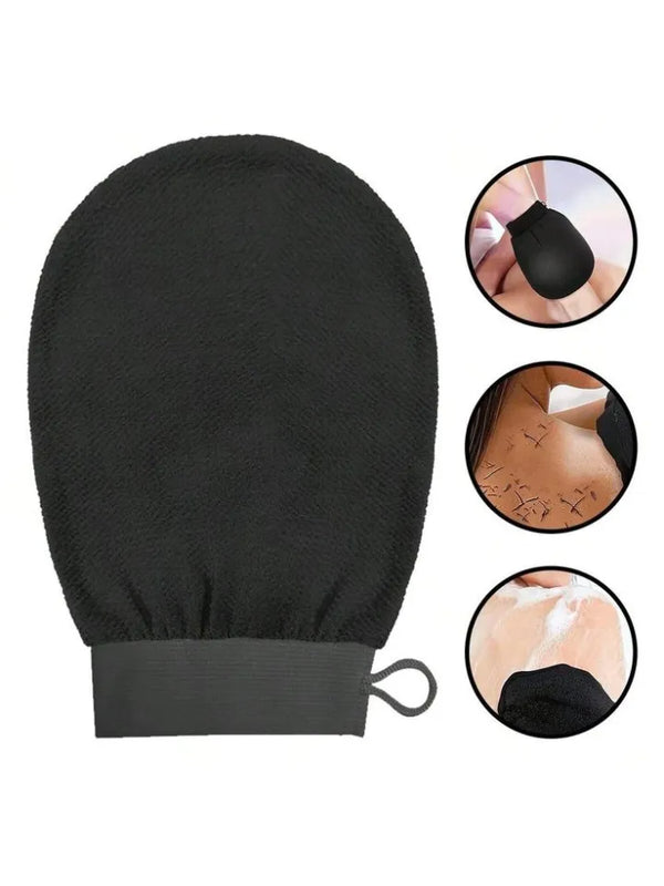 Exfoliating Glove 1pc, Korean Exfoliating Mitt Visibly Lift Away Dead Skin, Revive Glove Exfoliating Glove & Body Exfoliator, Cleanse Dead or Dry Skin, Part of The Best Skincare Kit for Women & Men